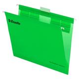 易达 带索引吊挂夹 A4（25个/盒）<绿色>