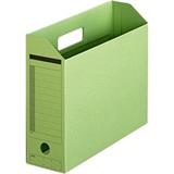 普乐士 纸质文件整理盒 A4 横式<浅绿色>