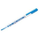 派通 透明杆直液式荧光笔 1.3~3.6mm<蓝色>