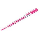 派通 透明杆直液式荧光笔 1.3~3.6mm<粉色>