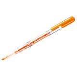 派通 透明杆直液式荧光笔 1.3~3.6mm<橙色>