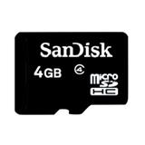 闪迪SanDisk 4G MicroSDHC（TF）存储卡（Class4）
