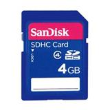 闪迪SanDisk 4G SDHC 存储卡（Class4）