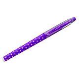 三菱铅笔 波点糖果色可擦中性笔 0.5mm<紫色>