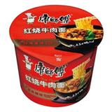 康师傅红烧牛肉面 110g 12桶/箱